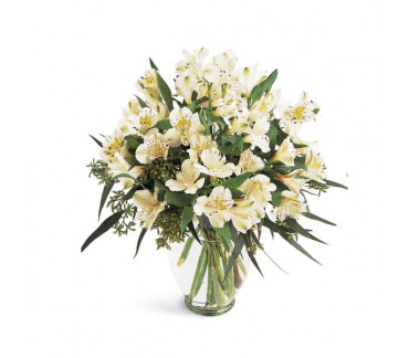 Le bouquet Blanc élégant